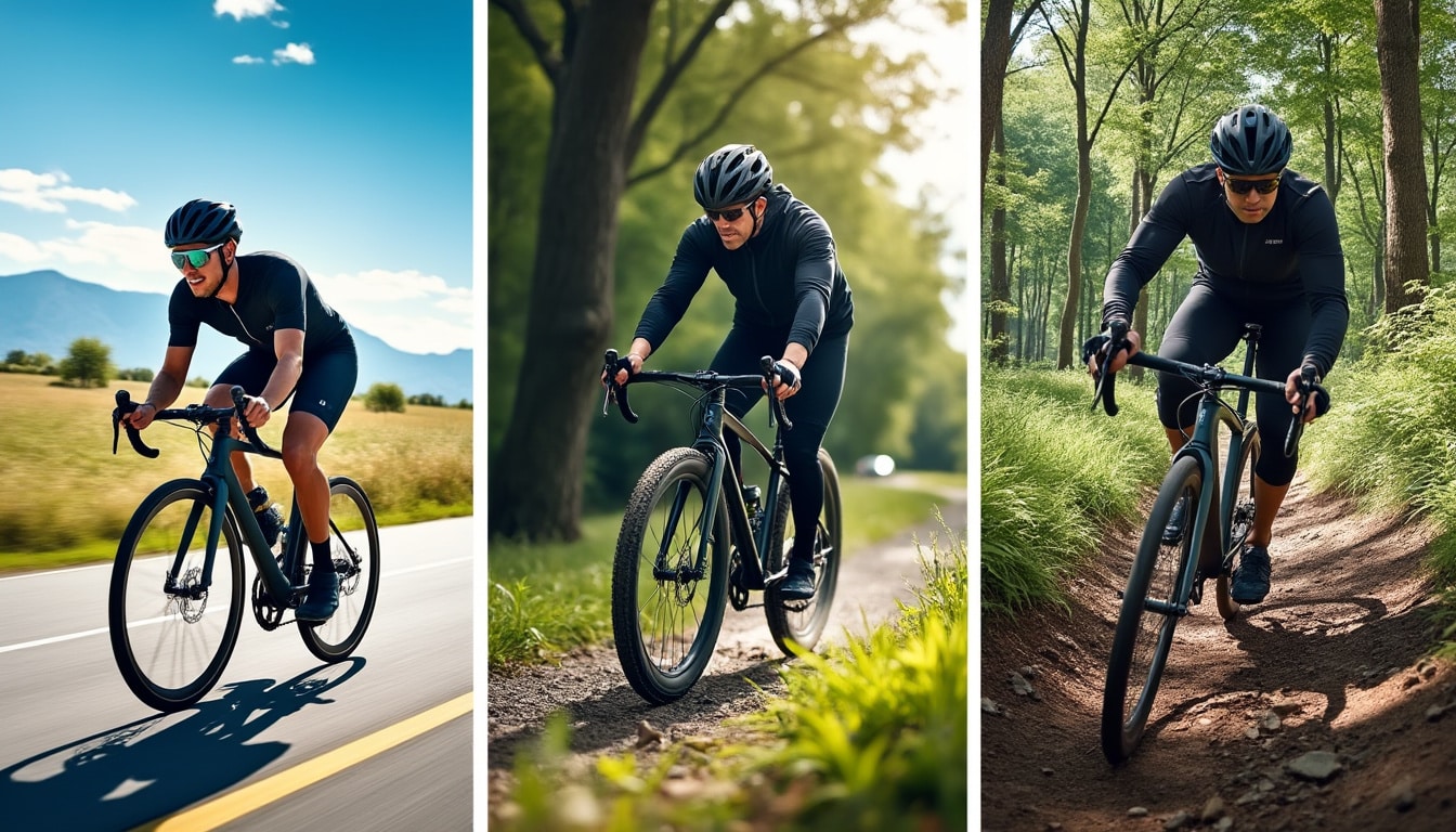 découvrez les différents types de vélos pour chaque pratique du cyclisme : route, gravel et vtt. trouvez le vélo idéal selon votre usage et profitez pleinement de chaque sortie, que ce soit sur l’asphalte, les chemins ou les sentiers.